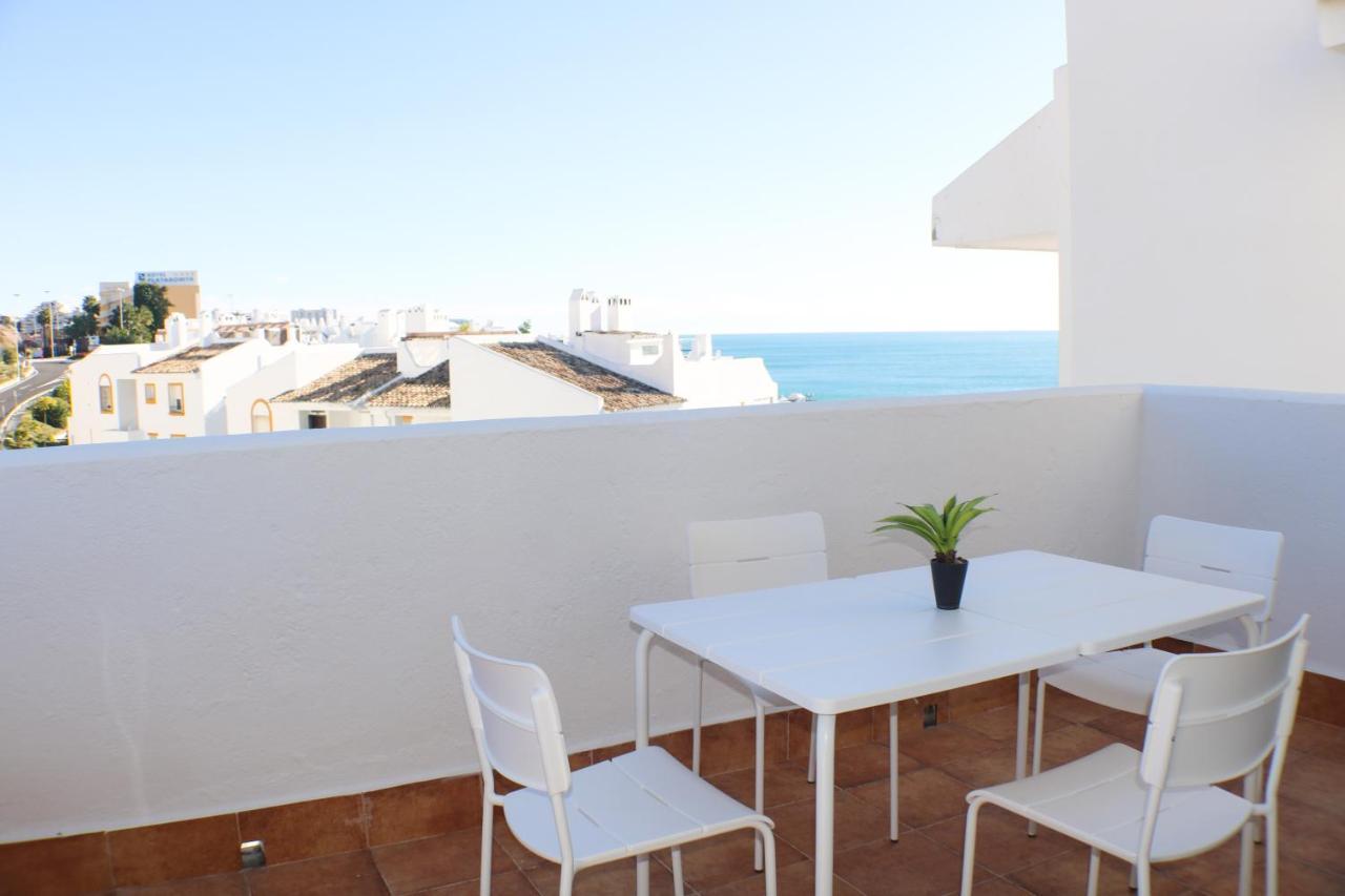 Atico Frente Al Mar - Vistas, Piscina, Terrazas, Parking! Lägenhet Benalmádena Exteriör bild