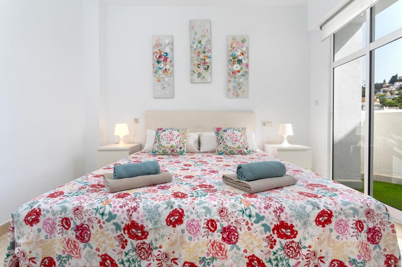 Atico Frente Al Mar - Vistas, Piscina, Terrazas, Parking! Lägenhet Benalmádena Exteriör bild