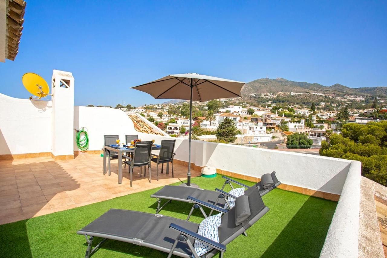 Atico Frente Al Mar - Vistas, Piscina, Terrazas, Parking! Lägenhet Benalmádena Exteriör bild